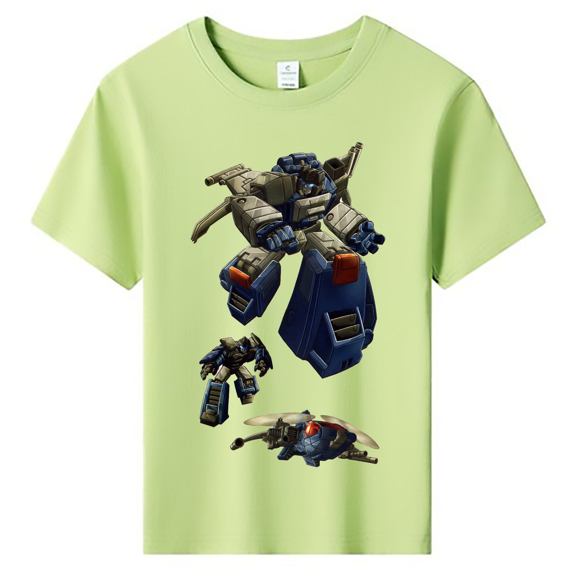 （画像用）  綿100％キッズTシャツ（フロントプリント）